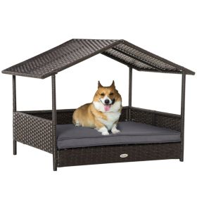 Dog Bed/ Dog House / Rattan Pet Sofa ( Amazon Shipping)(Prohibited by WalMart) (default: default title)